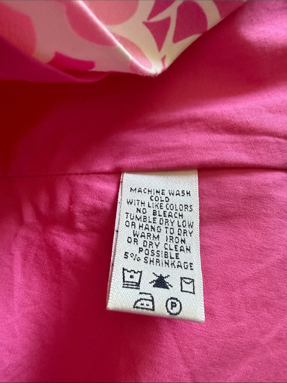 Lilly Pulitzer Pink Floral Print Halter Top - Picture 4 of 4